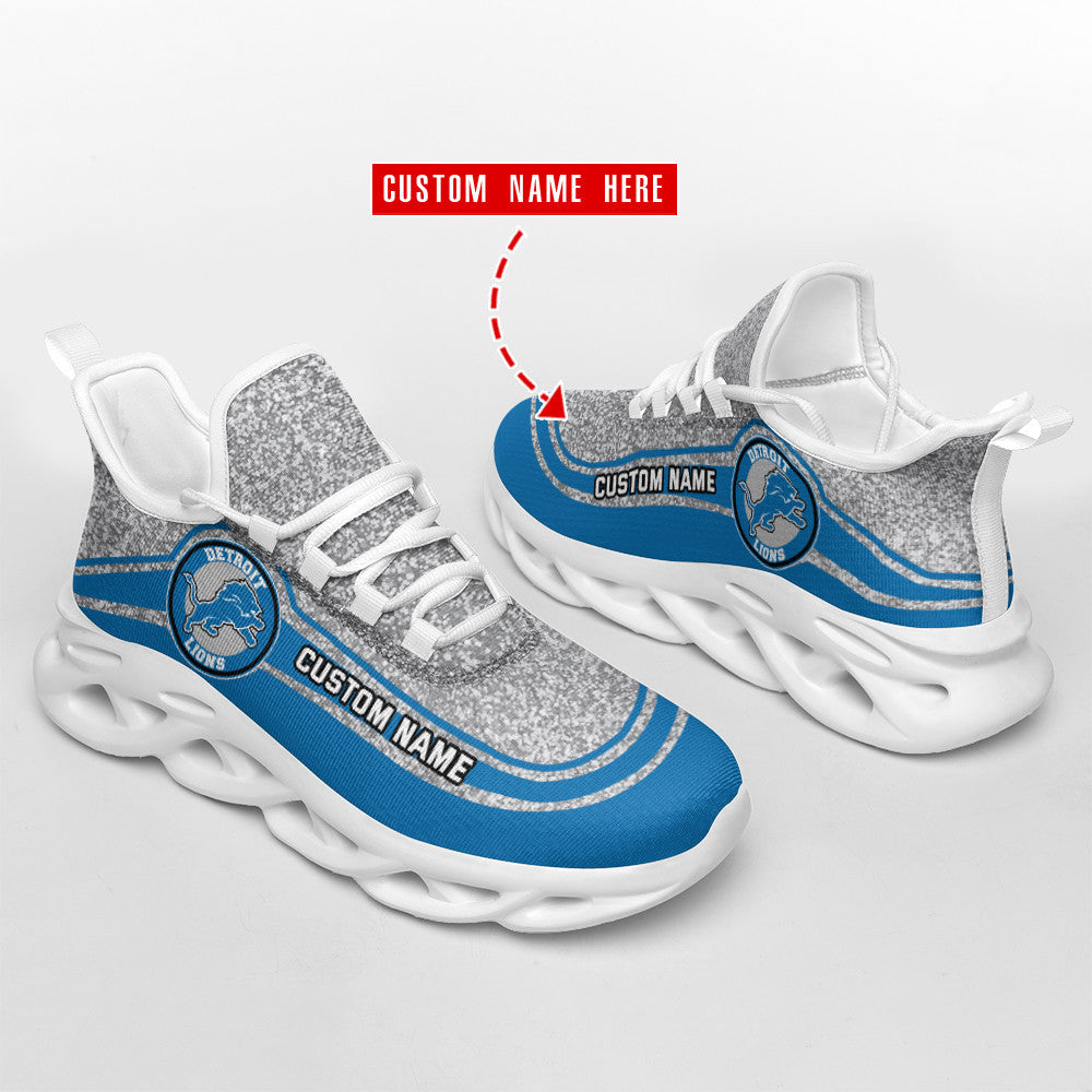 Detroit Lions Personalized Yezy Running Sneakers SPD361