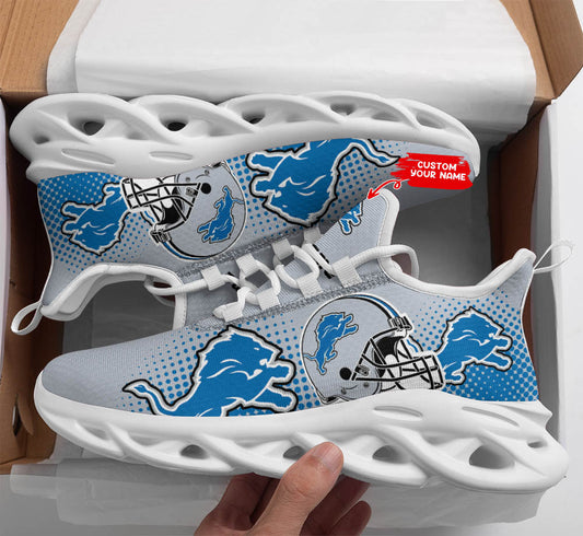 Detroit Lions Personalized Yezy Running Sneakers SPD464