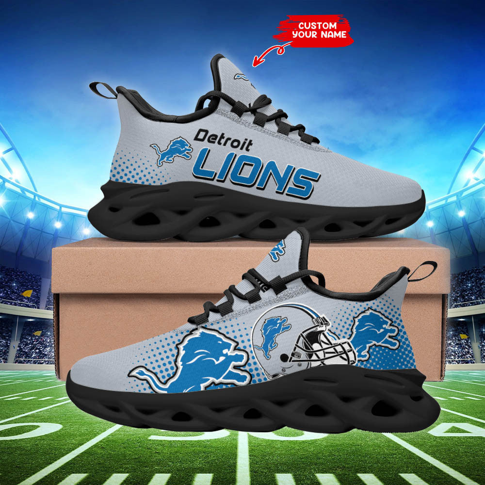 Detroit Lions Personalized Yezy Running Sneakers SPD464