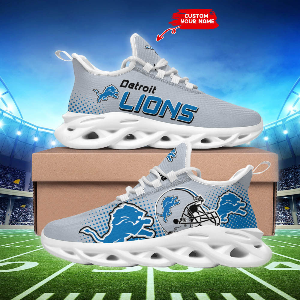 Detroit Lions Personalized Yezy Running Sneakers SPD464