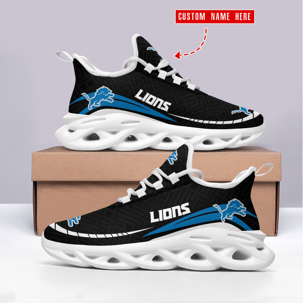 Detroit Lions Personalized Yezy Running Sneakers SPD466