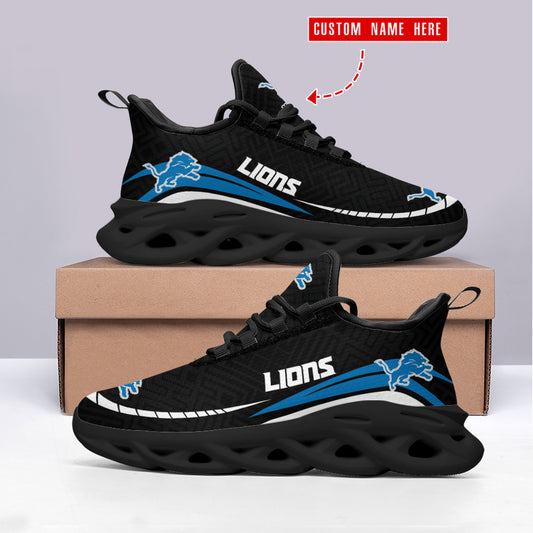 Detroit Lions Personalized Yezy Running Sneakers SPD466