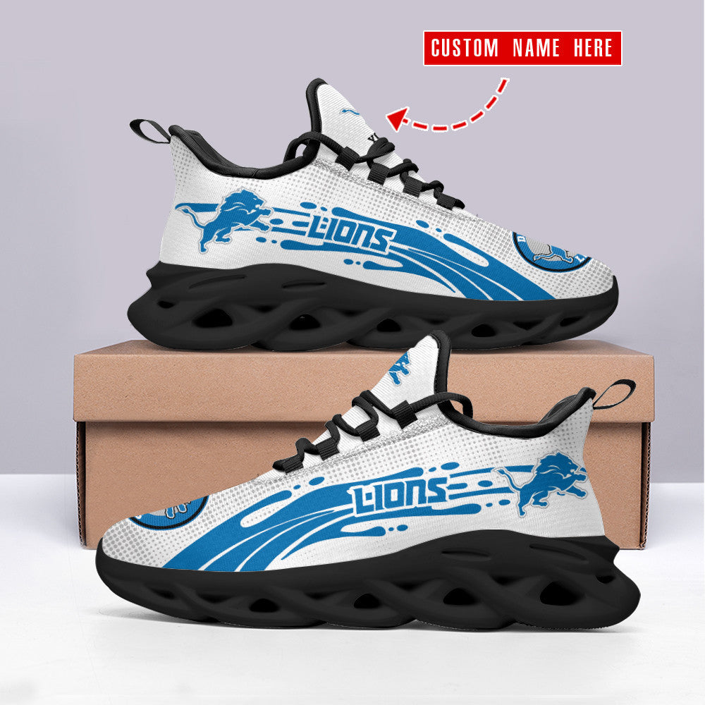 Detroit Lions Personalized Yezy Running Sneakers SPD562