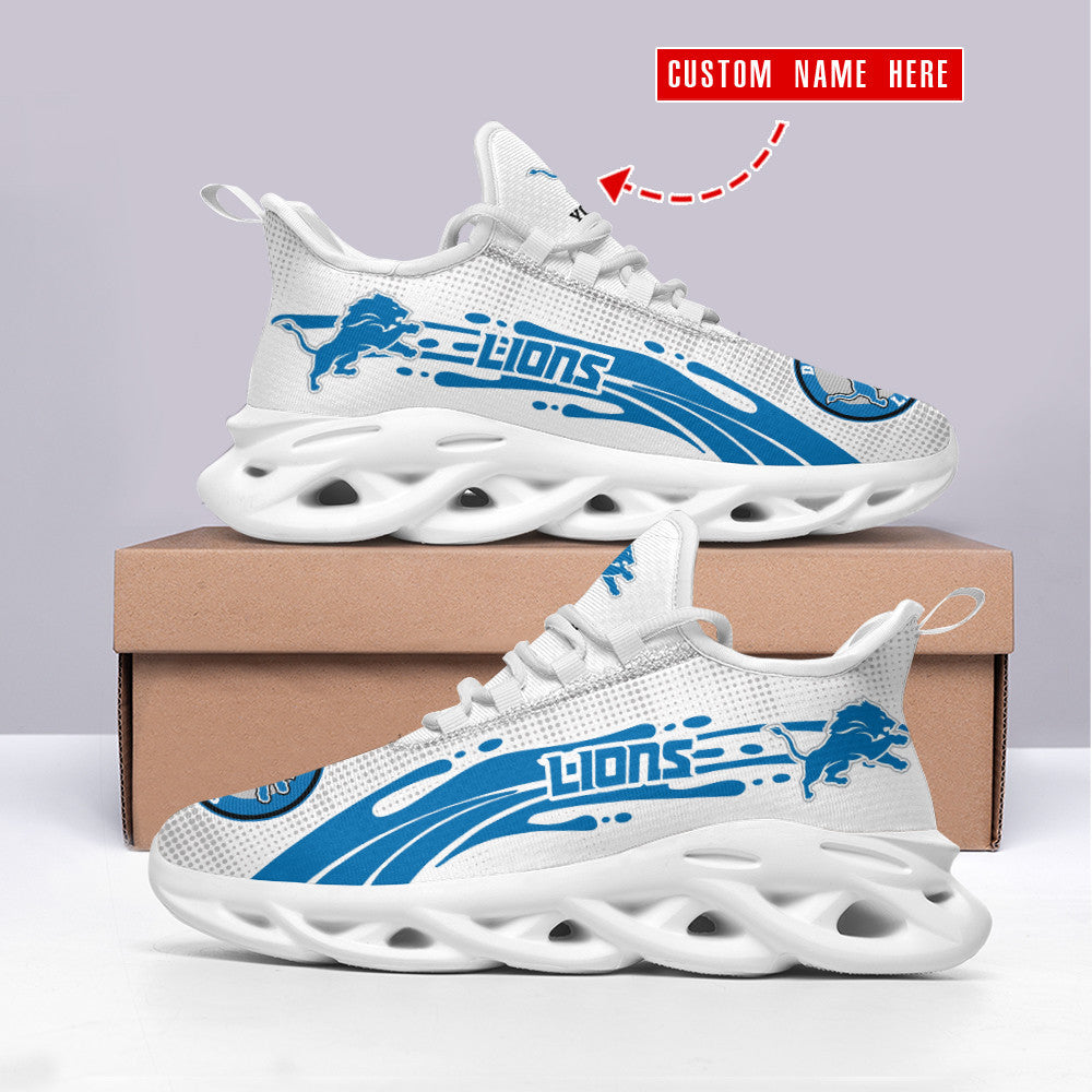 Detroit Lions Personalized Yezy Running Sneakers SPD562