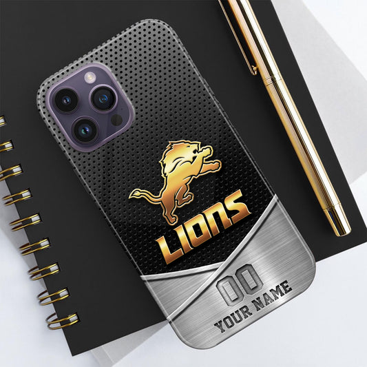Detroit Lions Personalized Phone Case BGPC068