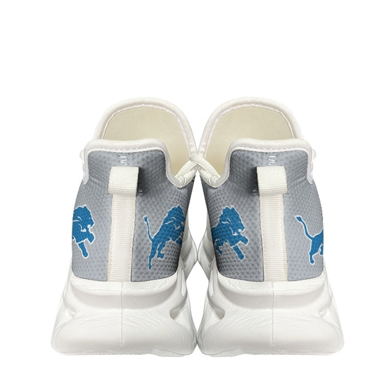 Detroit Lions Sneakers 3D Yezy Running Shoes
