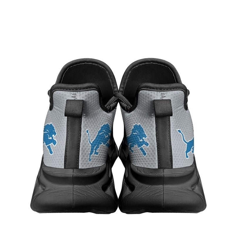 Detroit Lions Sneakers 3D Yezy Running Shoes
