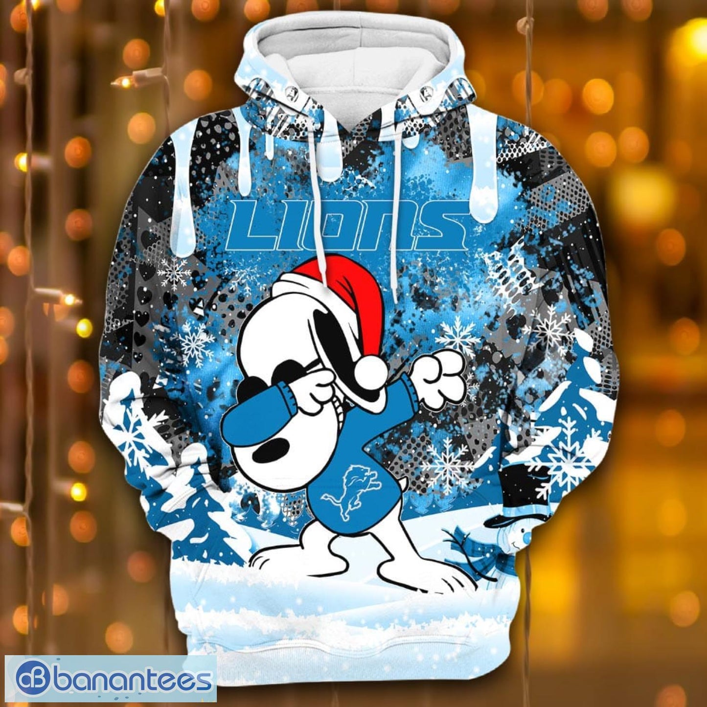 Detroit Lions Christmas Hoodie BBHD825