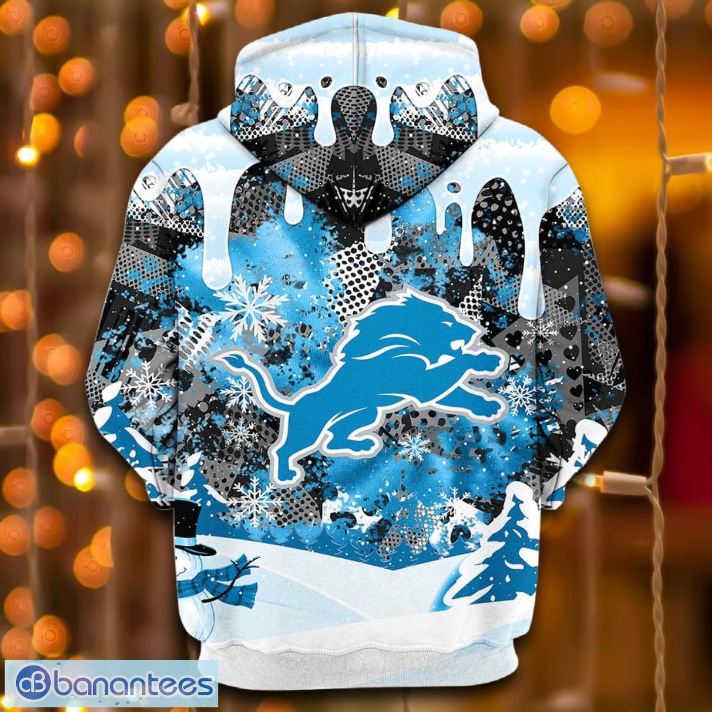 Detroit Lions Christmas Hoodie BBHD825