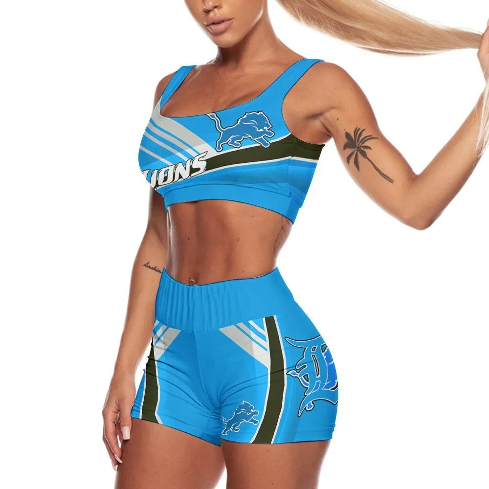 Detroit Lions Sport Bra & Trunks 166-1