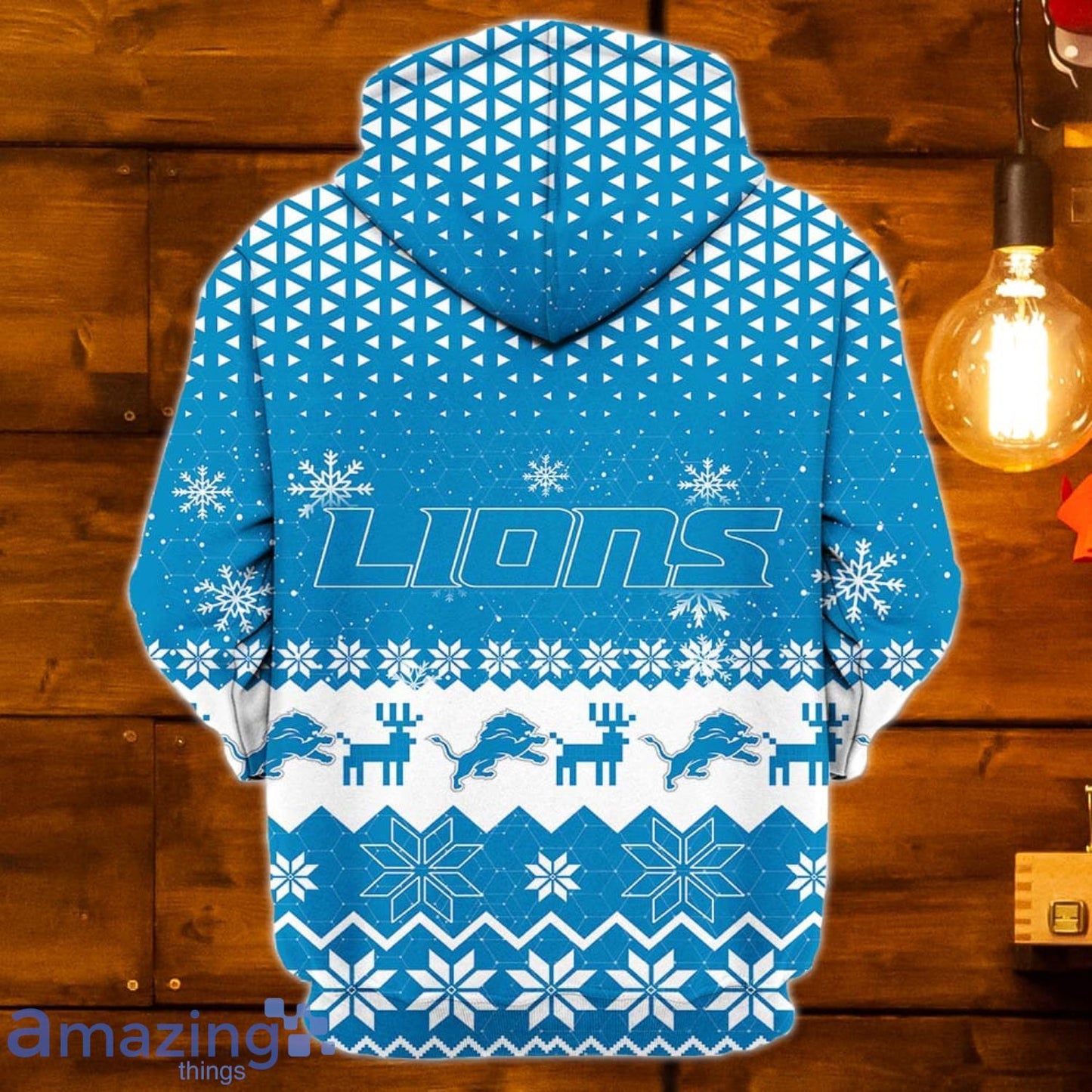 Detroit Lions Christmas Hoodie BBHD866