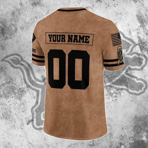 Detroit Lions Personalized V-neck Football Jersey Sport Gifts For Fan AZCVFJ075