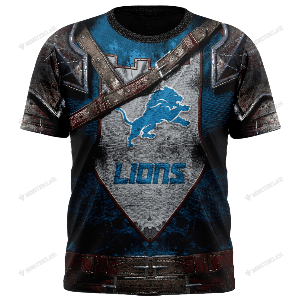 Detroit Lions Warrior All Over Printed 1009