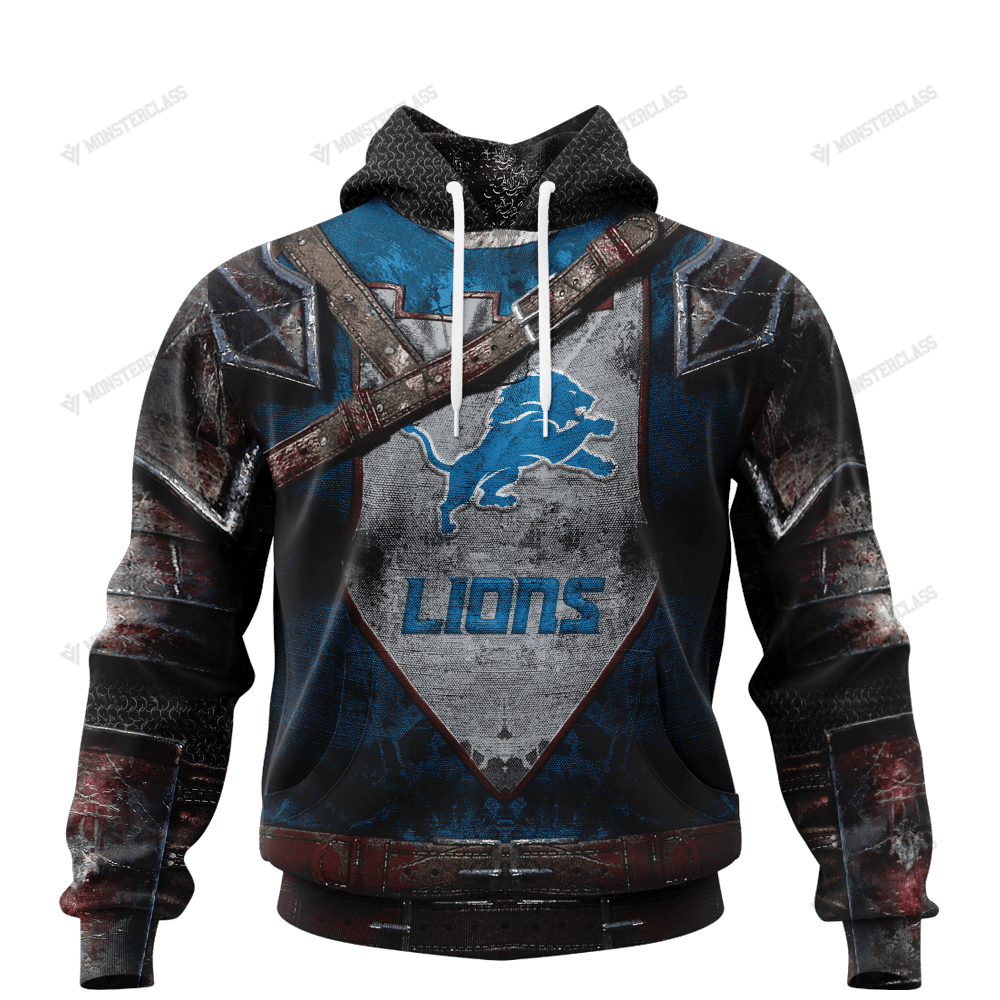 Detroit Lions Warrior All Over Printed 1009