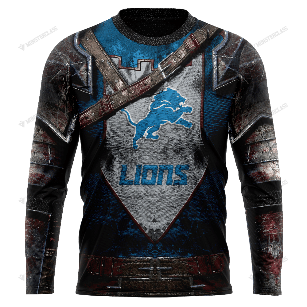 Detroit Lions Warrior All Over Printed 1009