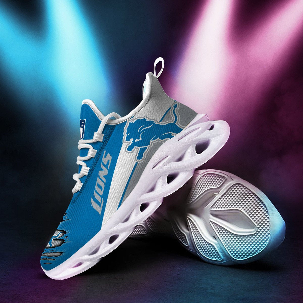 Detroit Lions Yezy Running Sneakers 979