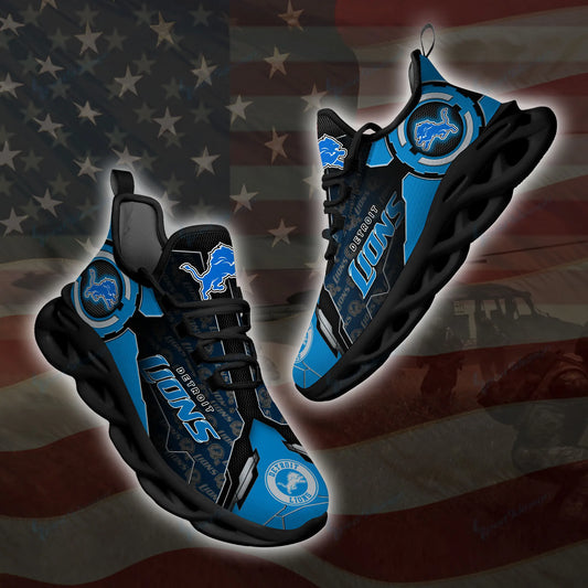 Detroit Lions Yezy Running Sneakers SPD15