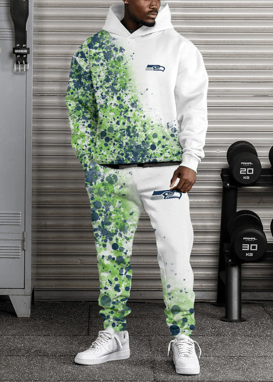 Seattle Seahawks Combo Pullover Hoodie And Sweatpants AZBTPHSP000207