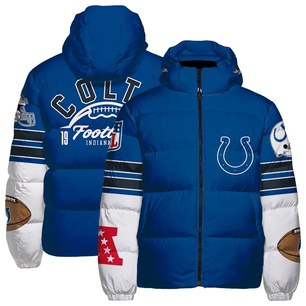 Indianapolis Colts CozyCloud Down Jacket AZBTDWJ000446