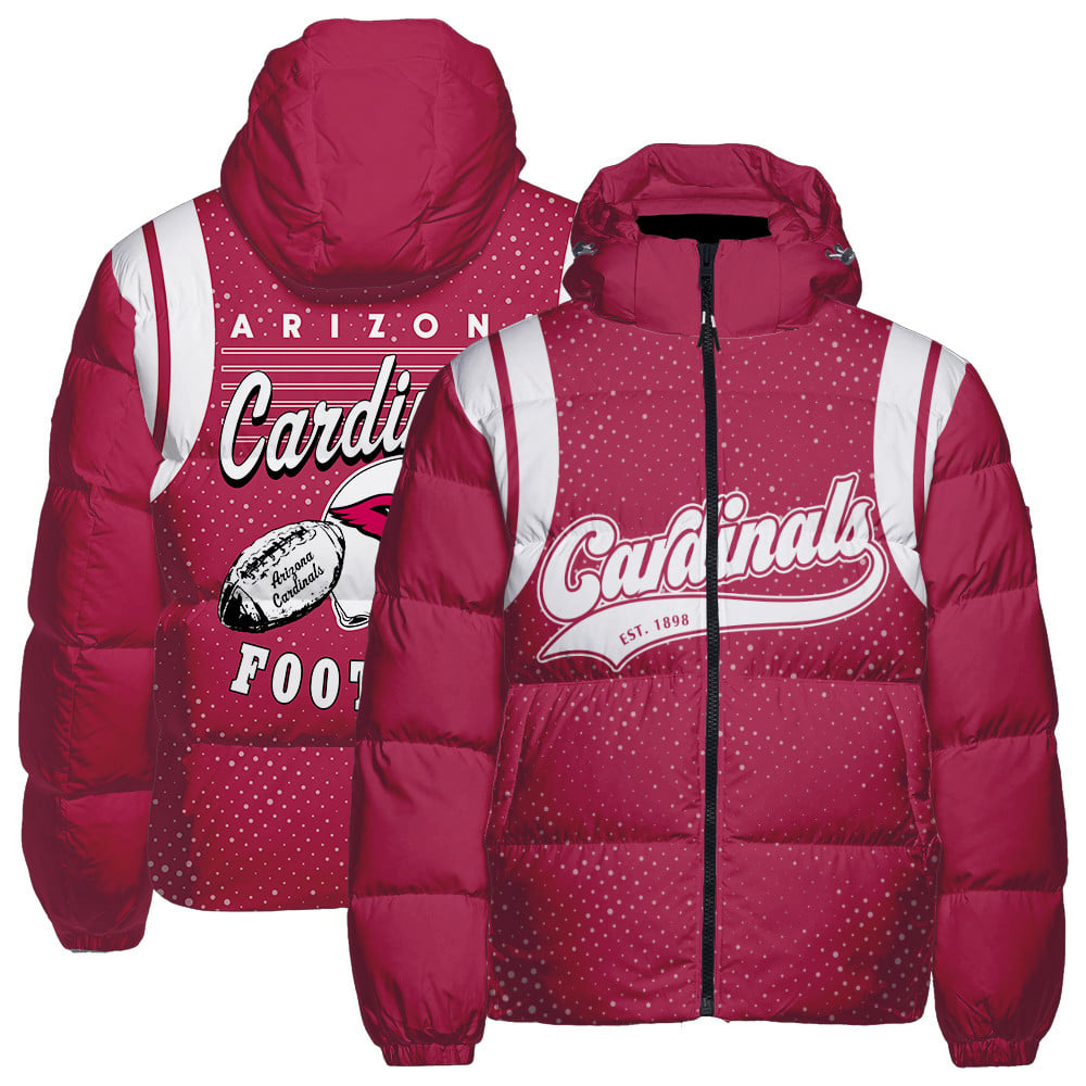 Arizona Cardinals CozyCloud Down Jacket AZBTDWJ000235