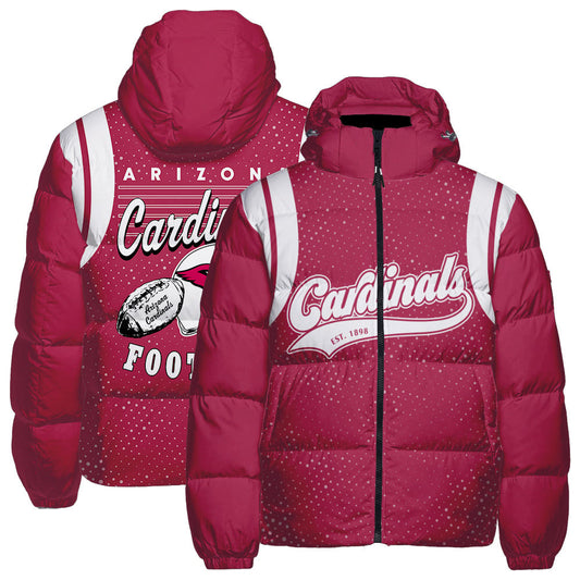 Arizona Cardinals CozyCloud Down Jacket AZBTDWJ000235