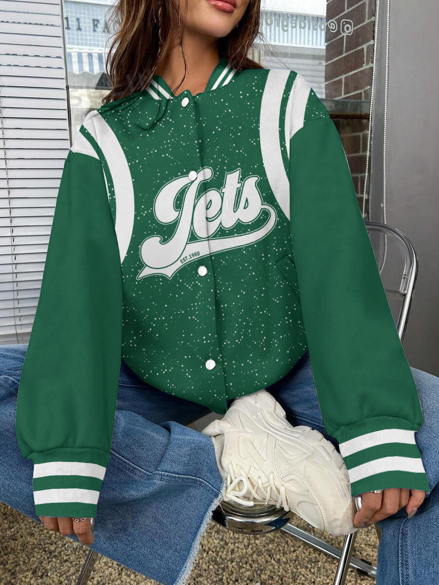 New York Jets National Football League Varsity Jacket AZBTVJK000590
