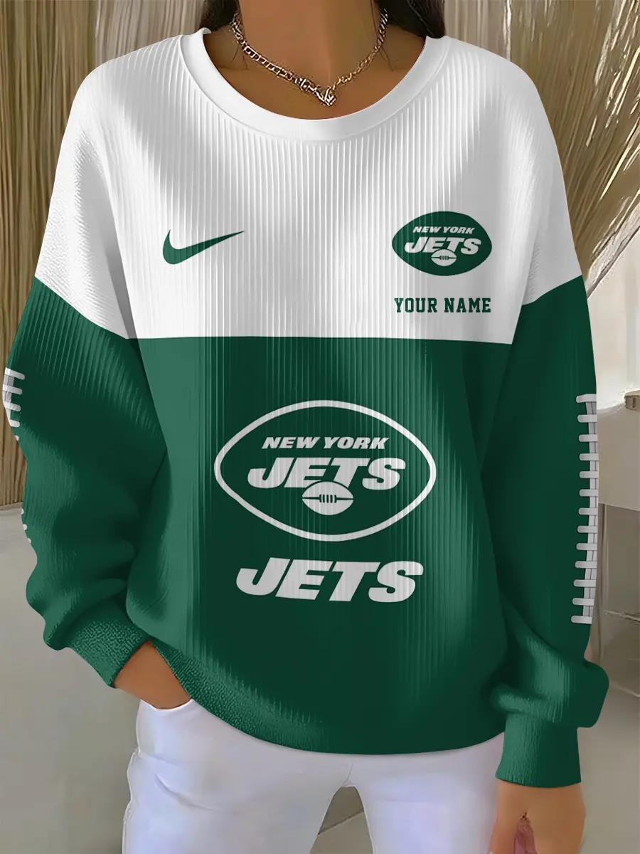 New York Jets Women’s Knit Sweatshirt EM106
