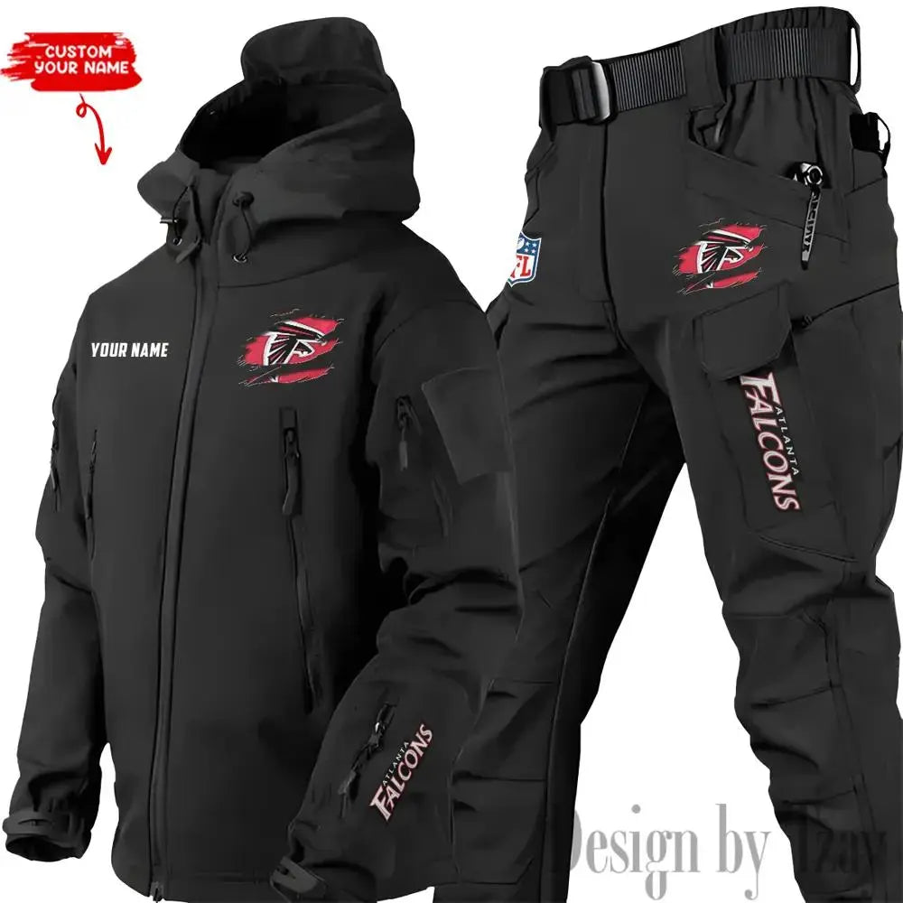 Atlanta Falcons Outdoor Jacket and Pants 000070