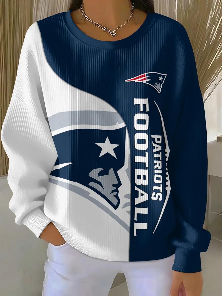 New England Patriots Women’s Knit Sweatshirt EM29