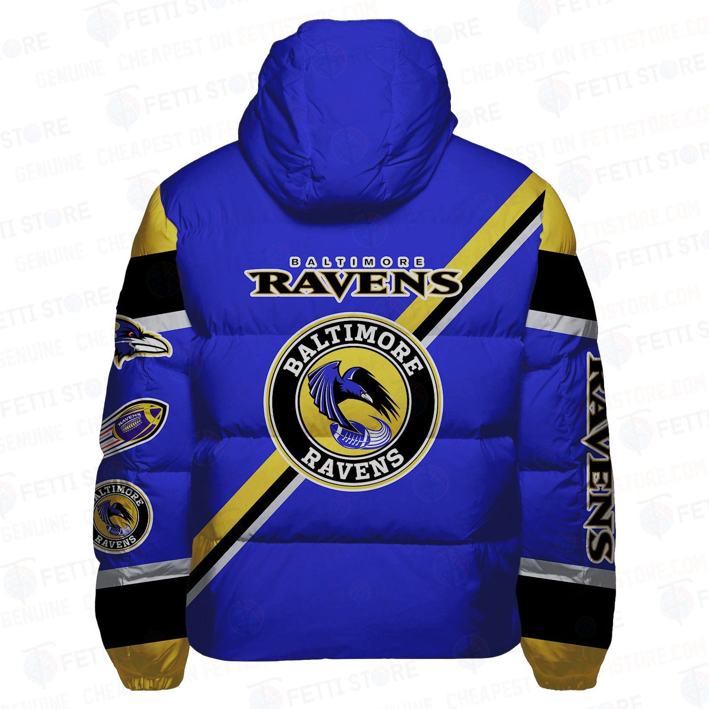 Baltimore Ravens CozyCloud Down Jacket AZBTDWJ000102