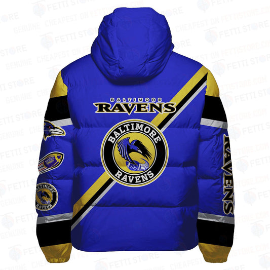Baltimore Ravens CozyCloud Down Jacket AZBTDWJ000102