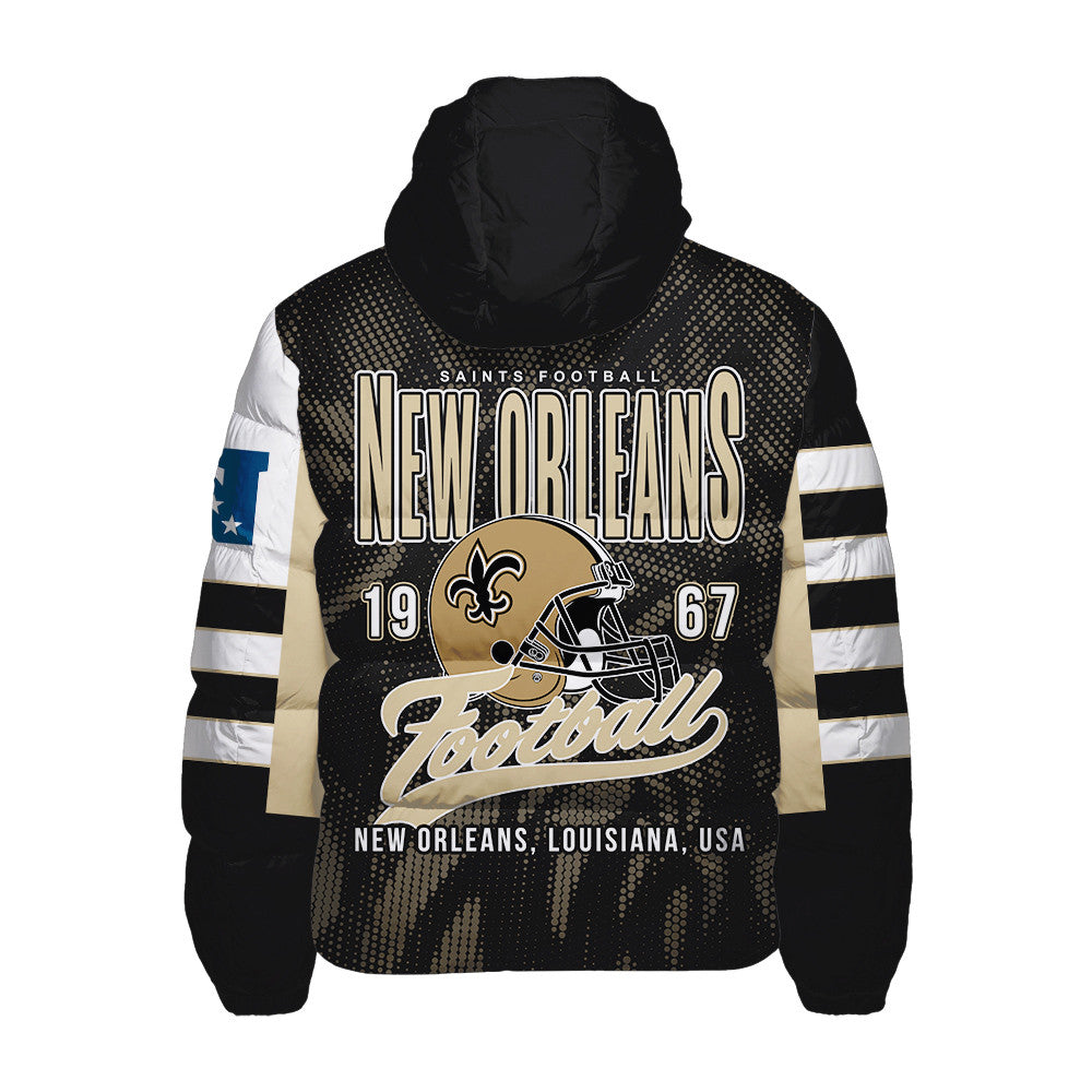 New Orleans Saints CozyCloud Down Jacket AZBTDWJ000344