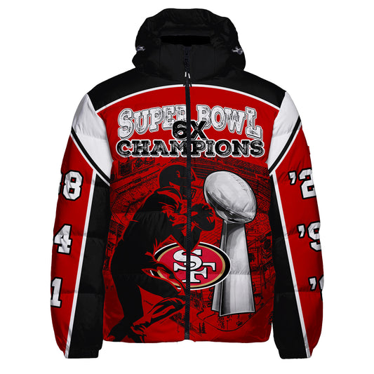 San Francisco 49ers  CozyCloud Down Jacket AZBTDWJ000343