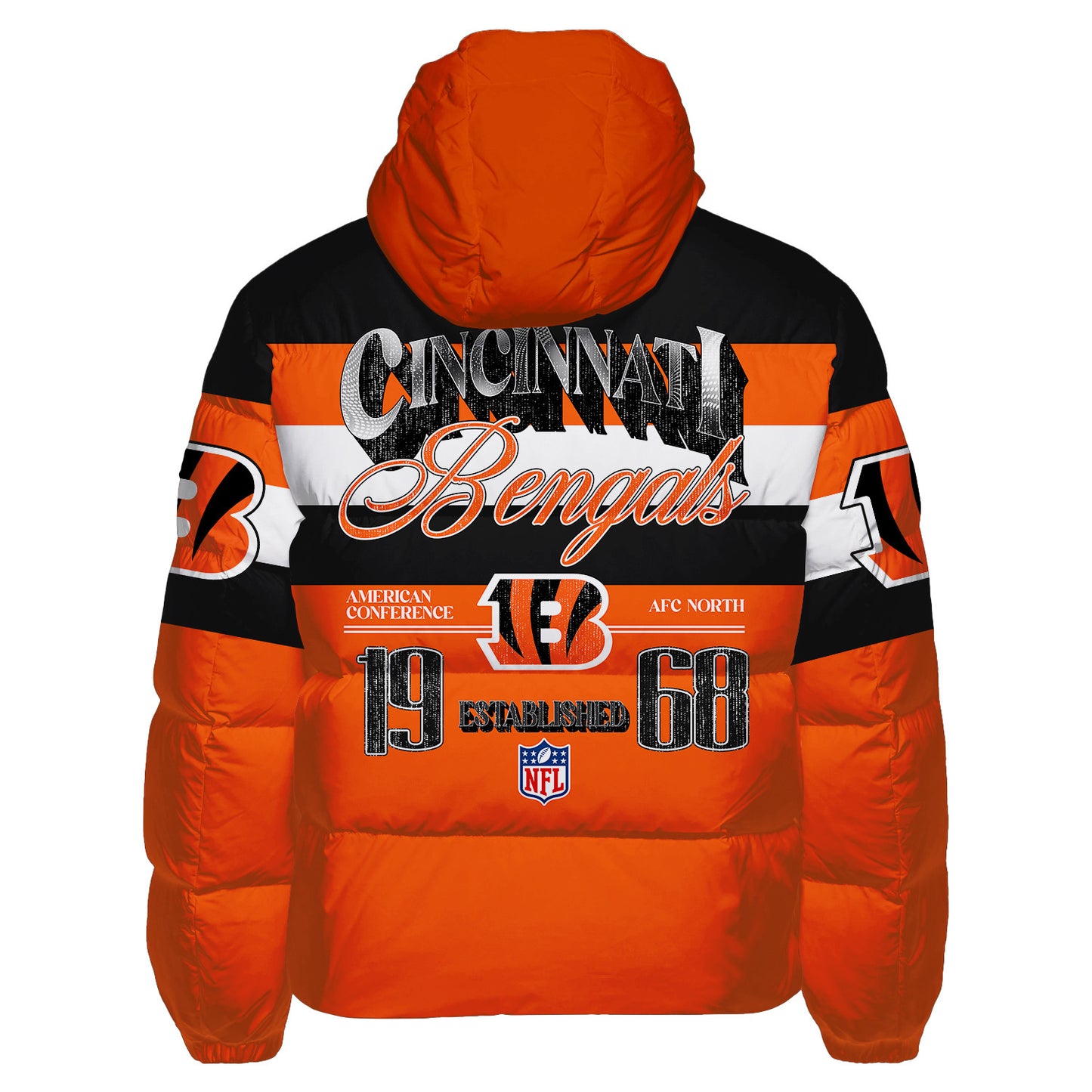 Cincinnati Bengals CozyCloud Down Jacket AZBTDWJ000308