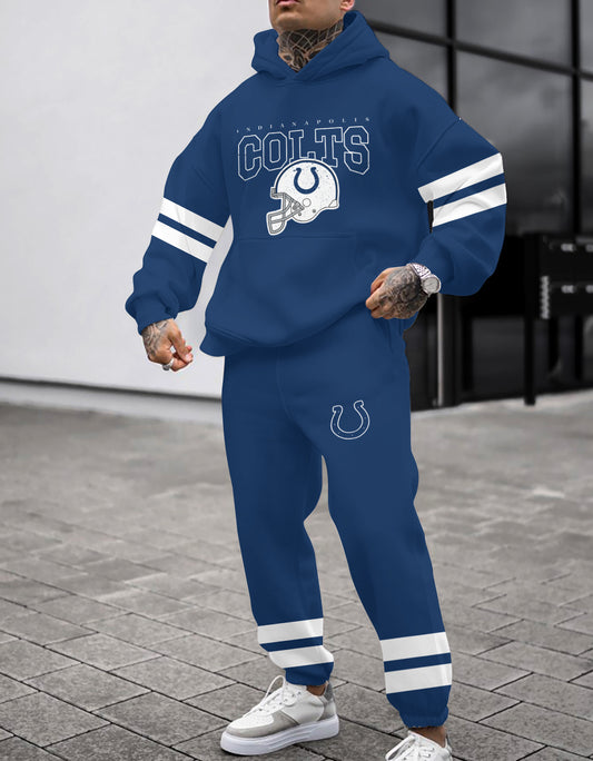 Indianapolis Colts Combo Pullover Hoodie And Sweatpants AZBTPHSP000155