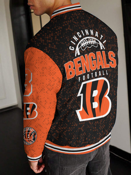 Cincinnati Bengals National Football League Varsity Jacket AZBTVJK000474