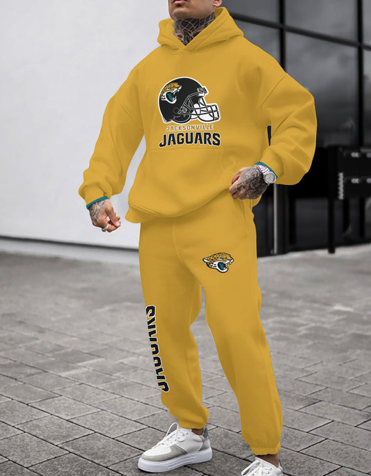 Jacksonville Jaguars Combo Pullover Hoodie And Sweatpants AZBTPHSP000250