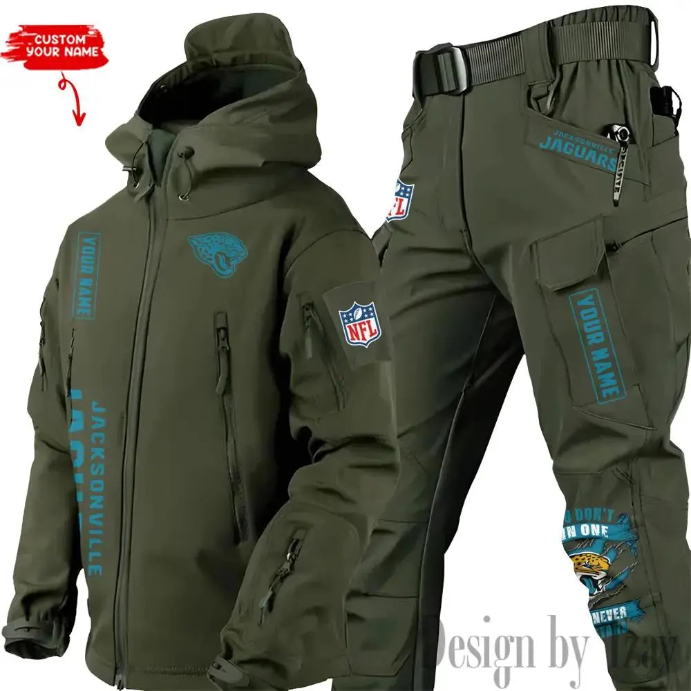 Jacksonville Jaguars Outdoor Jacket and Pants 000117