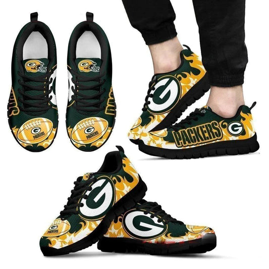 Green Bay Packers Custom Sneakers For Fan HA10