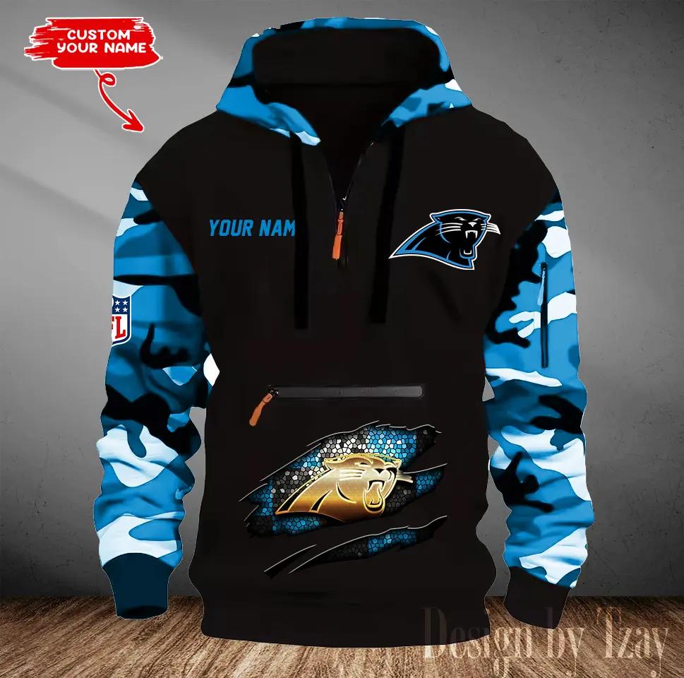 Carolina Panthers Camouflage Hooded Sweatshirt HA68