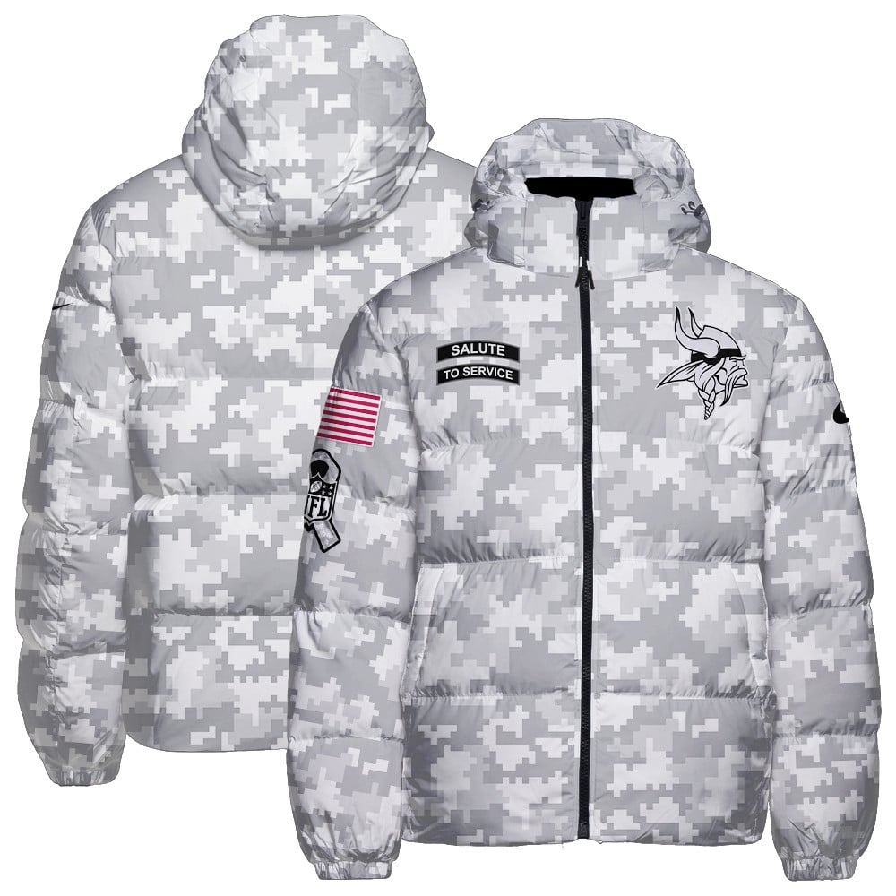 Minnesota Vikings CozyCloud Down Jacket AZBTDWJ000136