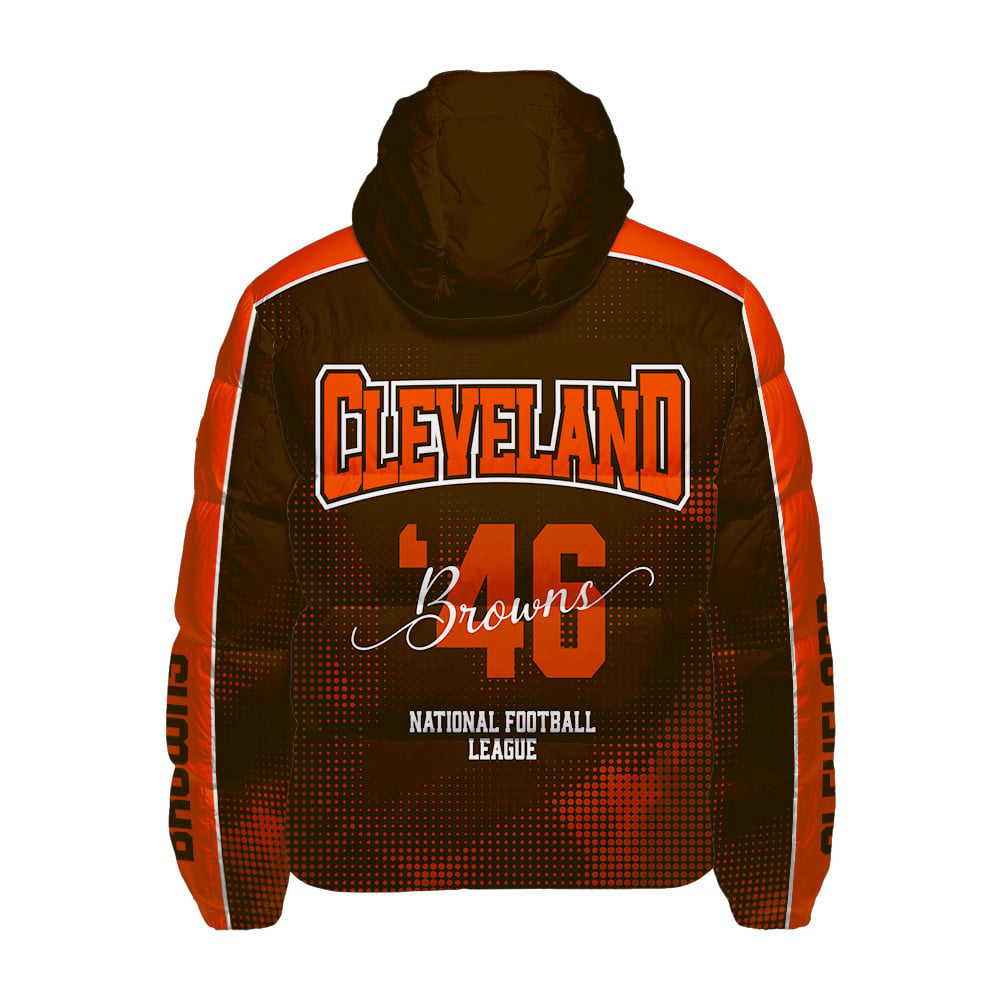 Cleveland Browns CozyCloud Down Jacket AZBTDWJ000359