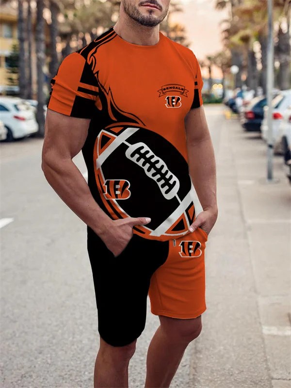 Cincinnati Bengals T-shirt and Shorts AZTS273