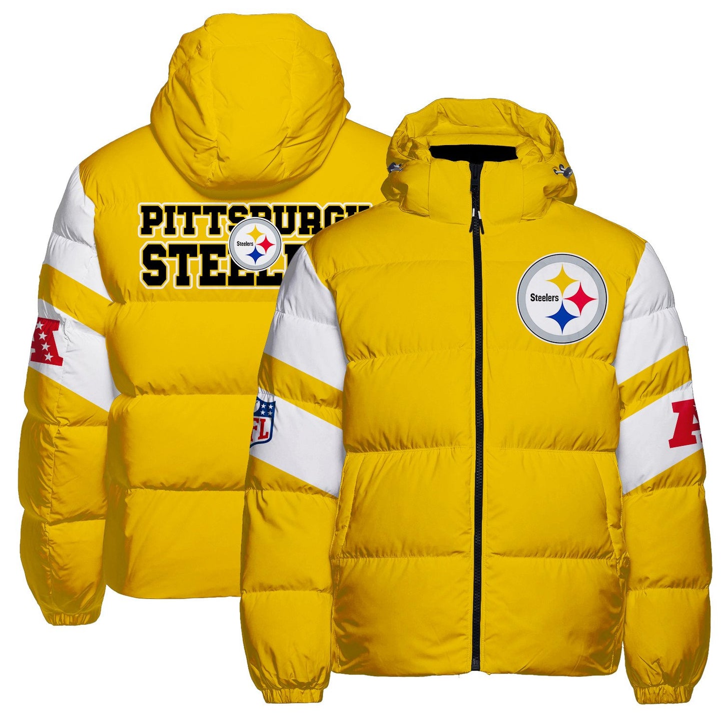 Pittsburgh Steelers CozyCloud Down Jacket AZBTDWJ000360