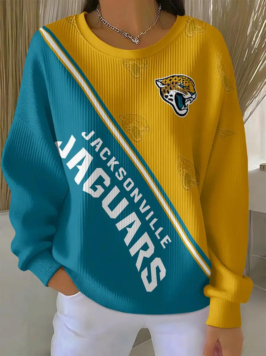 Jacksonville Jaguars Women’s Knit Sweatshirt EM94