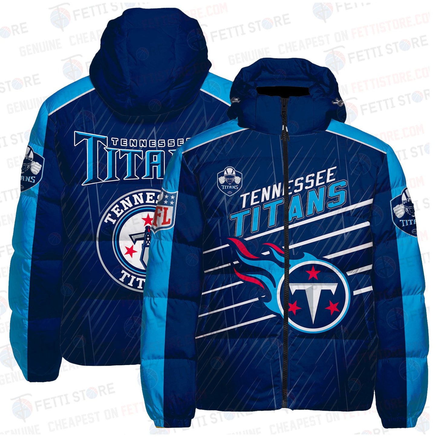 Tennessee Titans CozyCloud Down Jacket AZBTDWJ000242