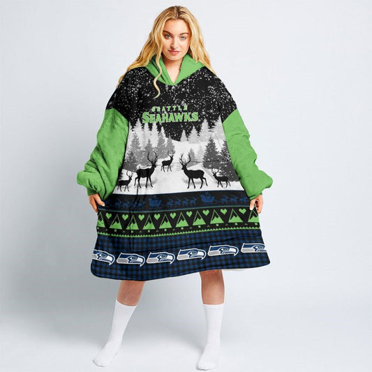 Seattle Seahawks Snug Hoodie AZBTSNH000081