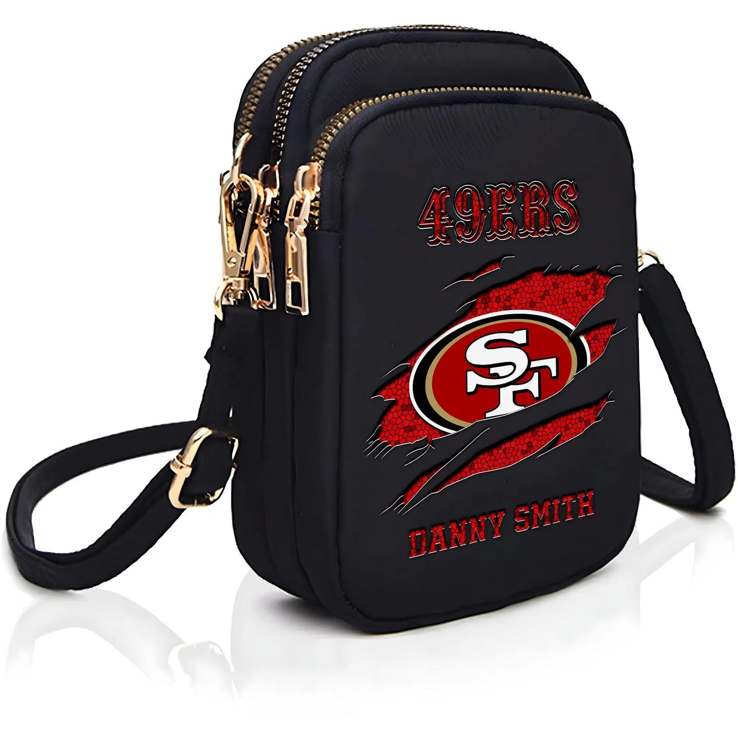 San Francisco 49ers Mini Crossbody Bag for Women New Trending 2025 AZBT2DMCB000095