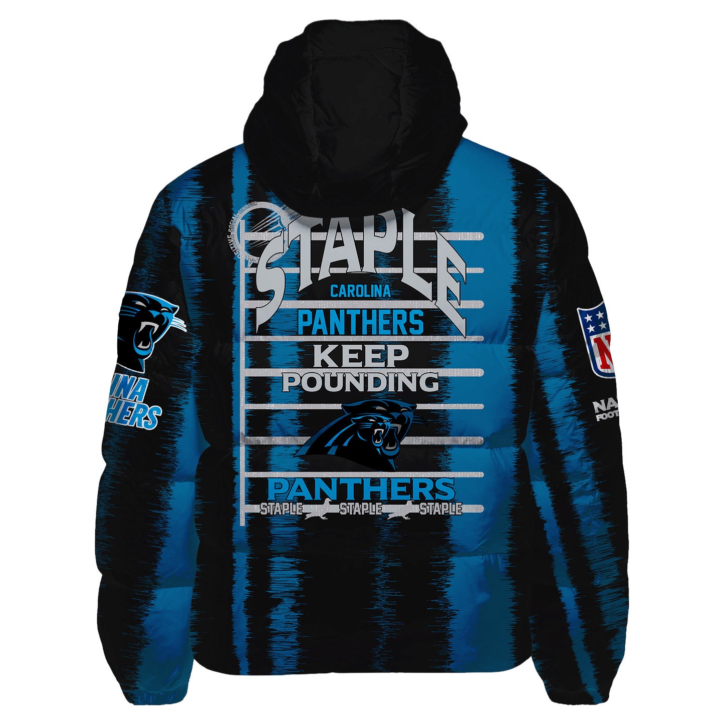 Carolina Panthers CozyCloud Down Jacket AZBTDWJ000231