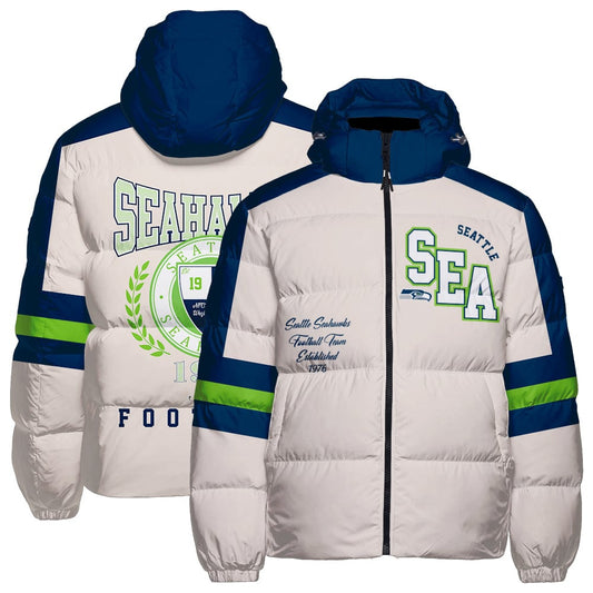 Seattle Seahawks CozyCloud Down Jacket AZBTDWJ000137